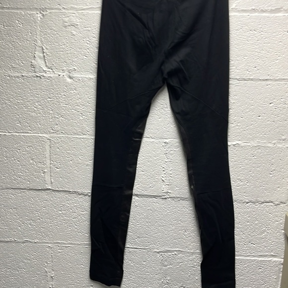 rag & bone Black faux leather knee Jeggings Size 27 - Picture 6 of 7